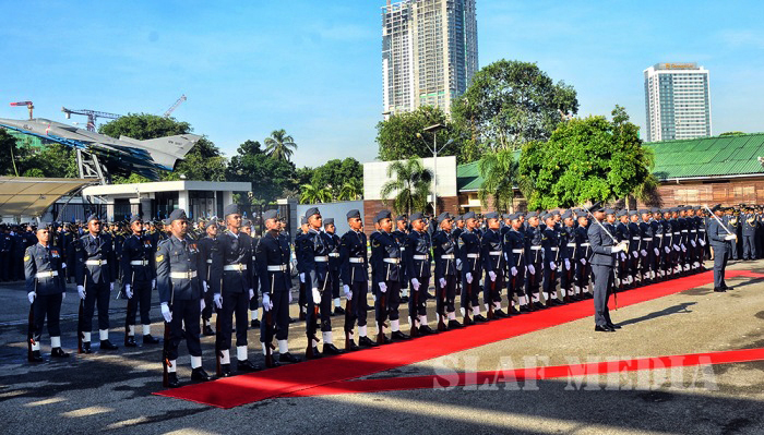 Annual Commander's Inspection at Air Force Headquarters
