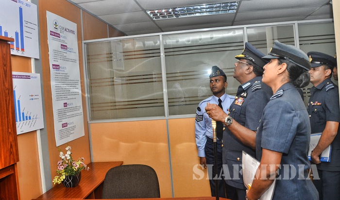 Annual Commander's Inspection at Air Force Headquarters