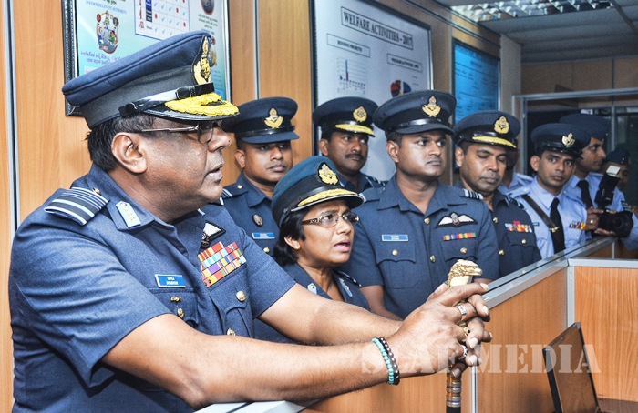Annual Commander's Inspection at Air Force Headquarters