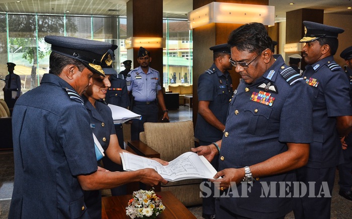 Annual Commander's Inspection at Air Force Headquarters