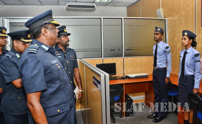 Annual Commander's Inspection at Air Force Headquarters