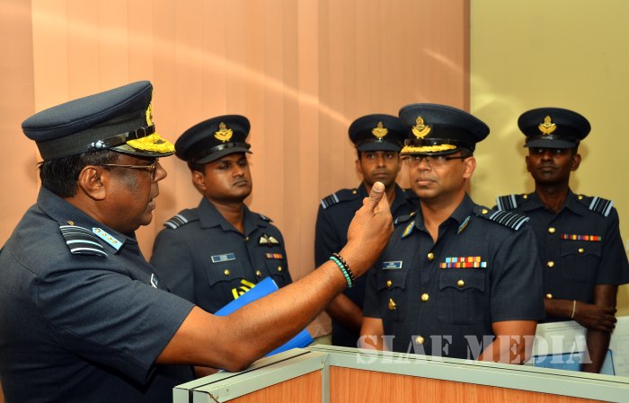 Annual Commander's Inspection at Air Force Headquarters