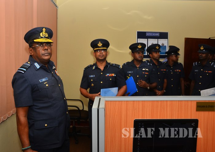 Annual Commander's Inspection at Air Force Headquarters
