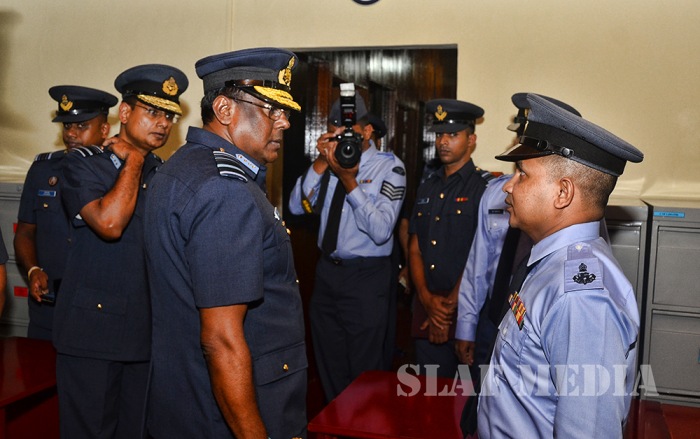 Annual Commander's Inspection at Air Force Headquarters