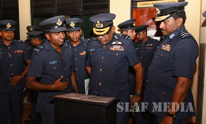 Annual Commander's Inspection at Air Force Headquarters