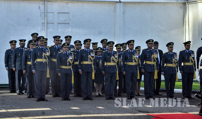 Annual Commander's Inspection at Air Force Headquarters