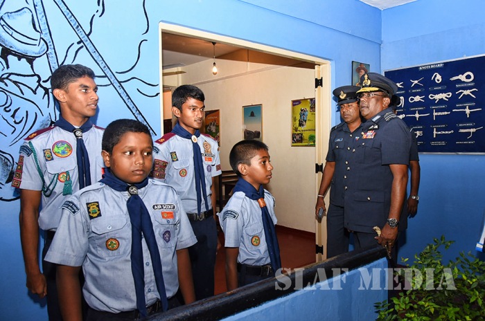 Annual Commander's Inspection at Air Force Headquarters