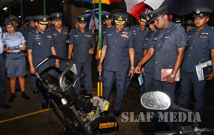 Annual Commander's Inspection at Air Force Headquarters