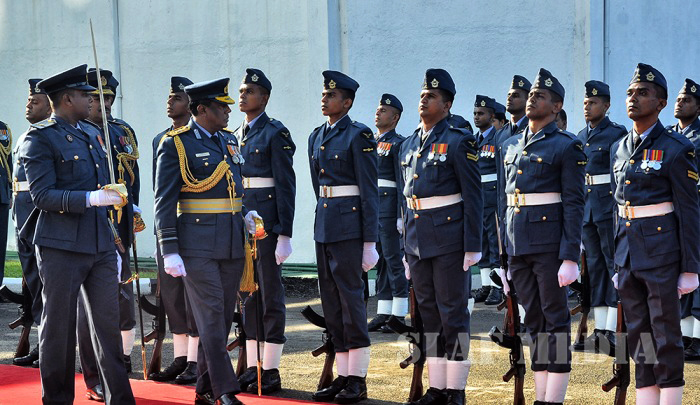 Annual Commander's Inspection at Air Force Headquarters