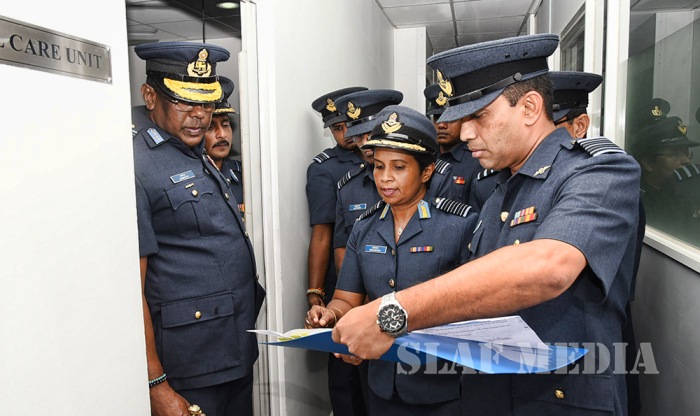 Annual Commander's Inspection at Air Force Headquarters