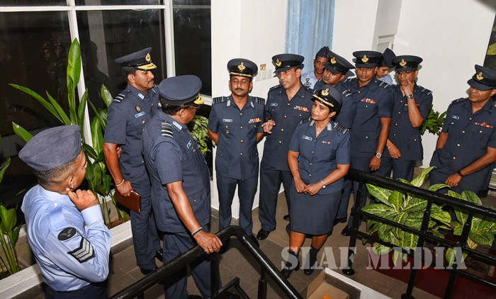 Annual Commander's Inspection at Air Force Headquarters