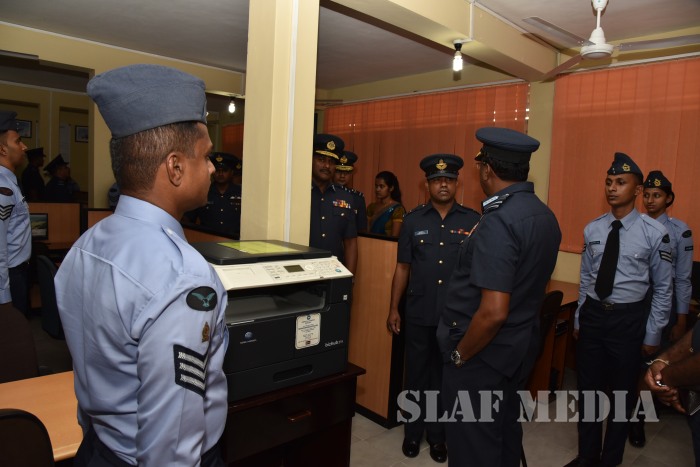 Annual Commander's Inspection at Air Force Headquarters