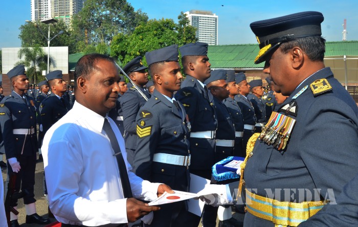 Annual Commander's Inspection at Air Force Headquarters