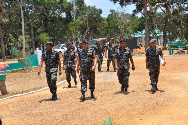 1st Annual AOC's Inspection at SLAFStation Iranamadu