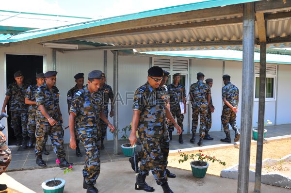 1st Annual AOC's Inspection at SLAFStation Iranamadu