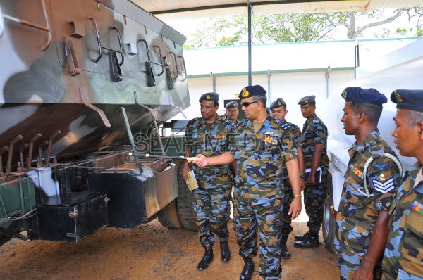 1st Annual AOC's Inspection at SLAFStation Iranamadu