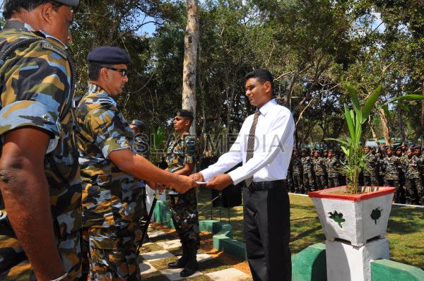 1st Annual AOC's Inspection at SLAFStation Iranamadu