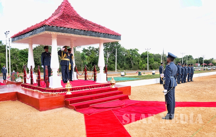 Annual Commander's Inspection at SLAF Station Iranamadu