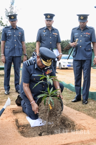 Annual Commander's Inspection at SLAF Station Iranamadu