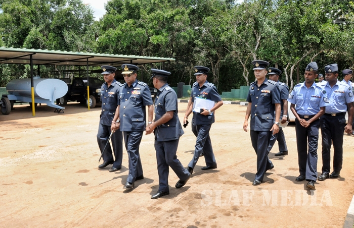 Annual Commander's Inspection at SLAF Station Iranamadu