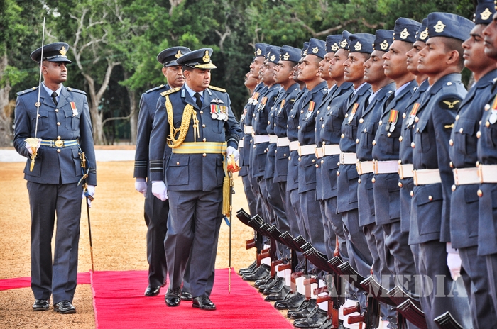 Annual Commander's Inspection at SLAF Station Iranamadu