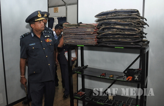 Annual Commander's Inspection at SLAF Station Iranamadu