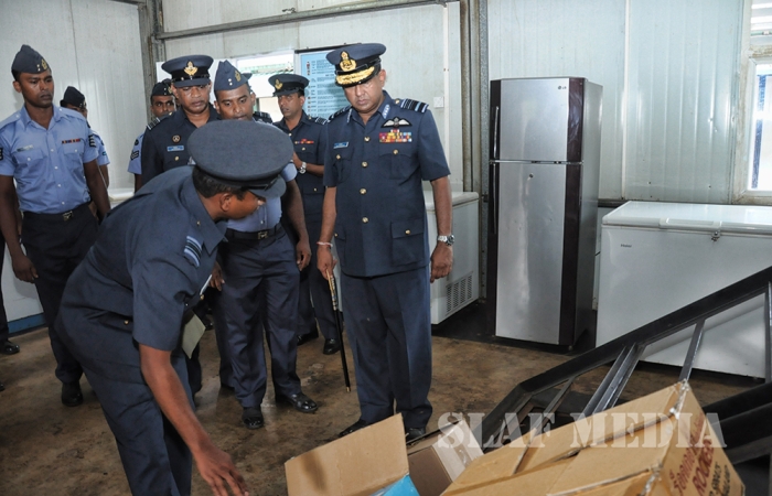 Annual Commander's Inspection at SLAF Station Iranamadu