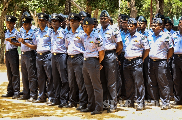 Annual Commander's Inspection at SLAF Station Iranamadu