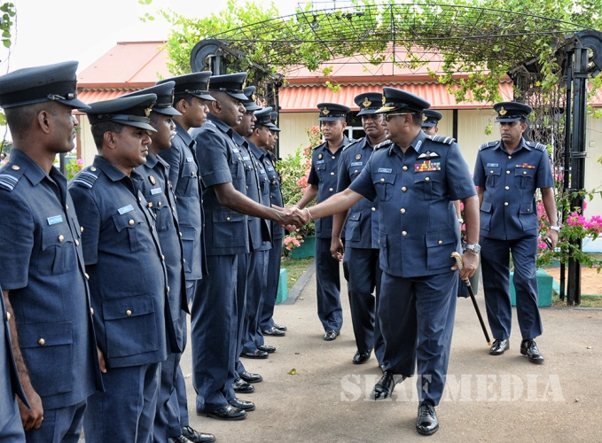 Annual Commander's Inspection at SLAF Station Iranamadu