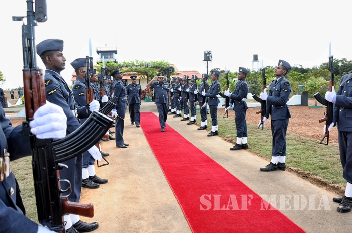 Annual Commander's Inspection at SLAF Station Iranamadu