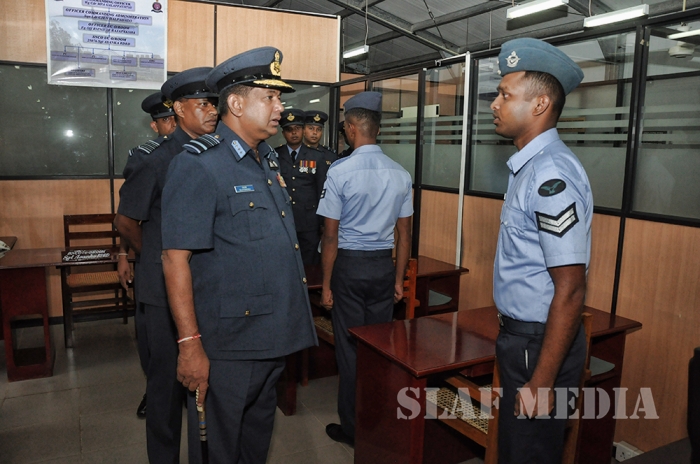 Annual Commander's Inspection at SLAF Station Iranamadu