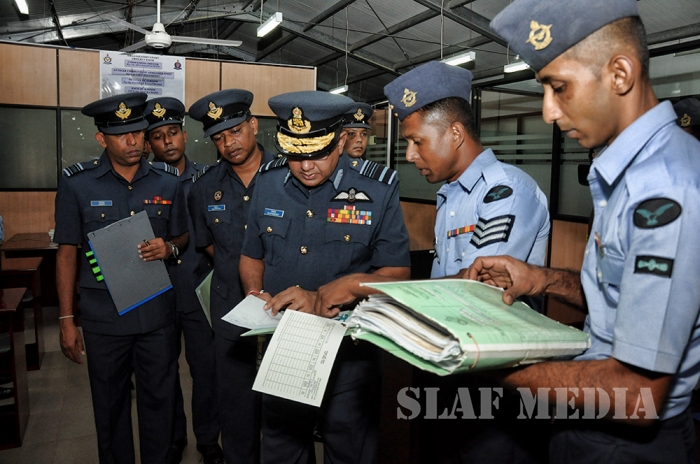 Annual Commander's Inspection at SLAF Station Iranamadu