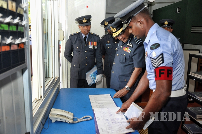 Annual Commander's Inspection at SLAF Station Iranamadu