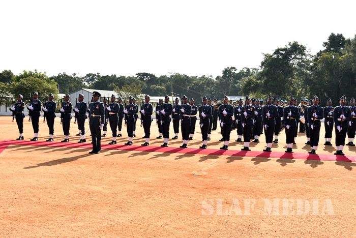 Annual Commander's Inspection at SLAF Station Iranamadu