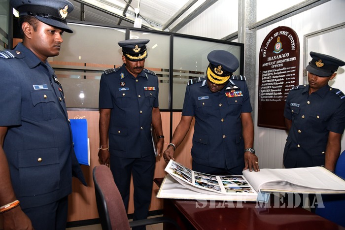 Annual Commander's Inspection at SLAF Station Iranamadu