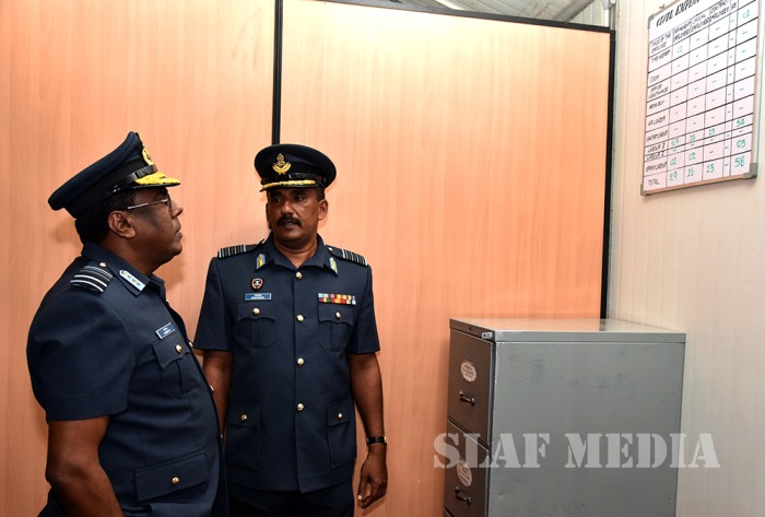 Annual Commander's Inspection at SLAF Station Iranamadu
