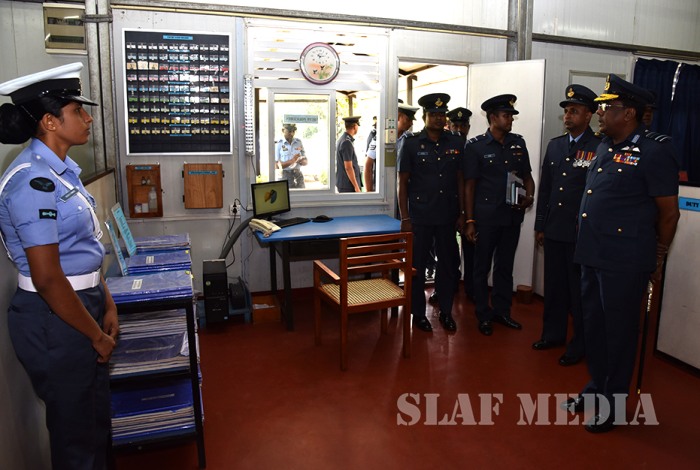 Annual Commander's Inspection at SLAF Station Iranamadu