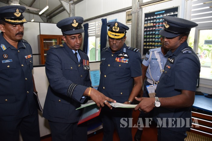 Annual Commander's Inspection at SLAF Station Iranamadu