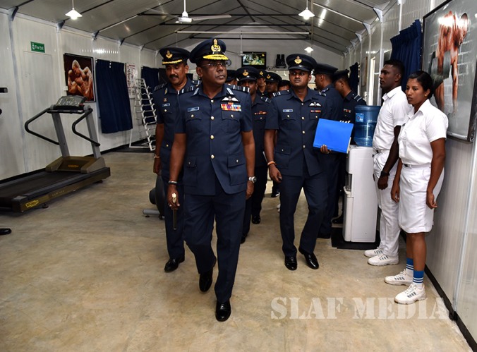 Annual Commander's Inspection at SLAF Station Iranamadu