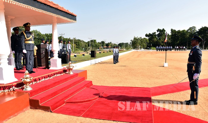 Annual Commander's Inspection at SLAF Station Iranamadu