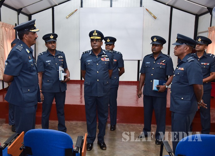 Annual Commander's Inspection at SLAF Station Iranamadu