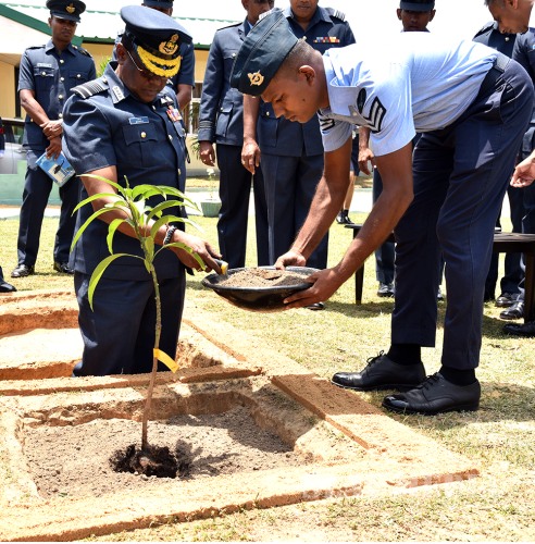 Annual Commander's Inspection at SLAF Station Iranamadu