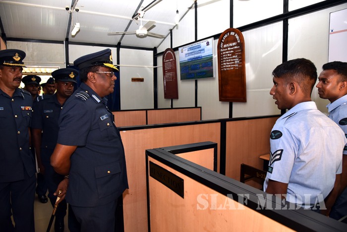 Annual Commander's Inspection at SLAF Station Iranamadu