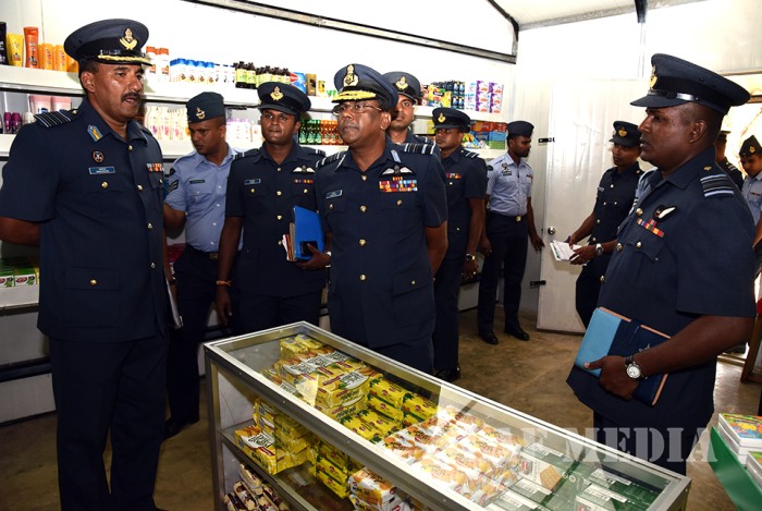 Annual Commander's Inspection at SLAF Station Iranamadu
