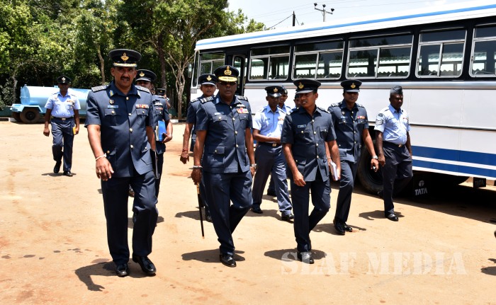 Annual Commander's Inspection at SLAF Station Iranamadu