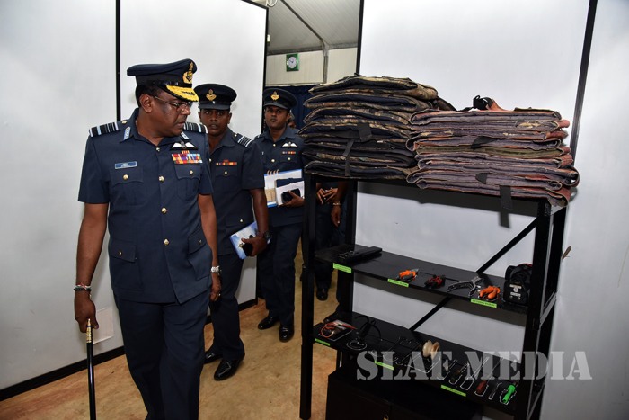 Annual Commander's Inspection at SLAF Station Iranamadu