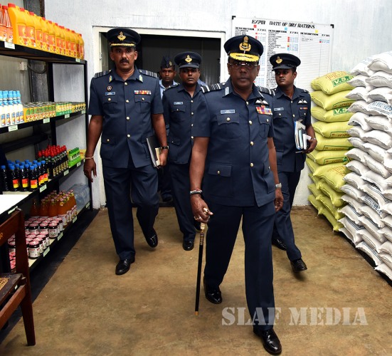 Annual Commander's Inspection at SLAF Station Iranamadu