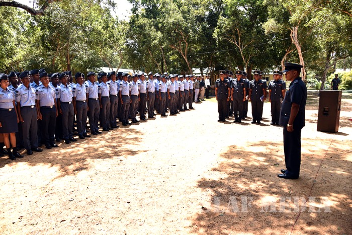 Annual Commander's Inspection at SLAF Station Iranamadu
