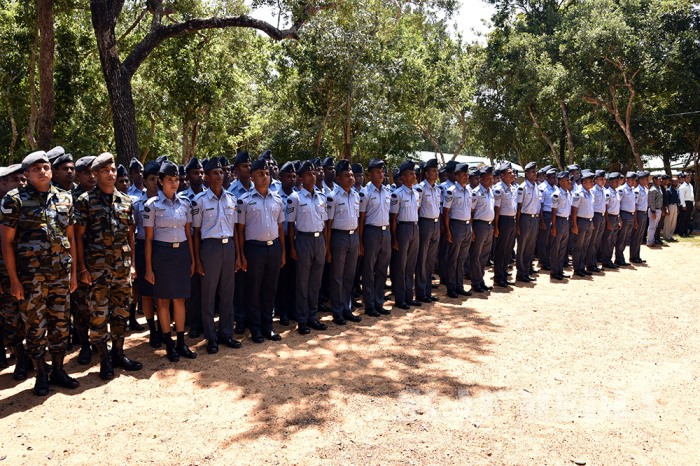 Annual Commander's Inspection at SLAF Station Iranamadu