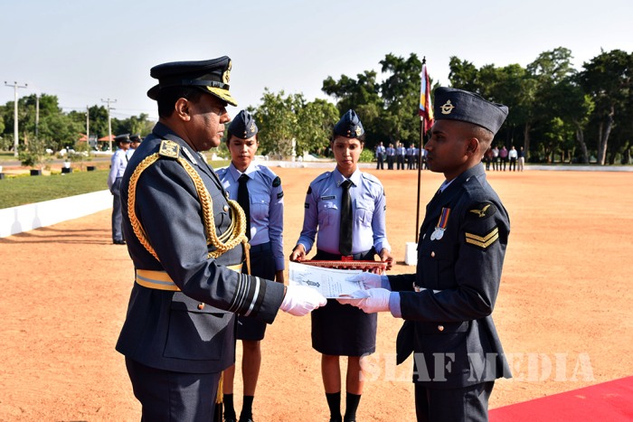 Annual Commander's Inspection at SLAF Station Iranamadu
